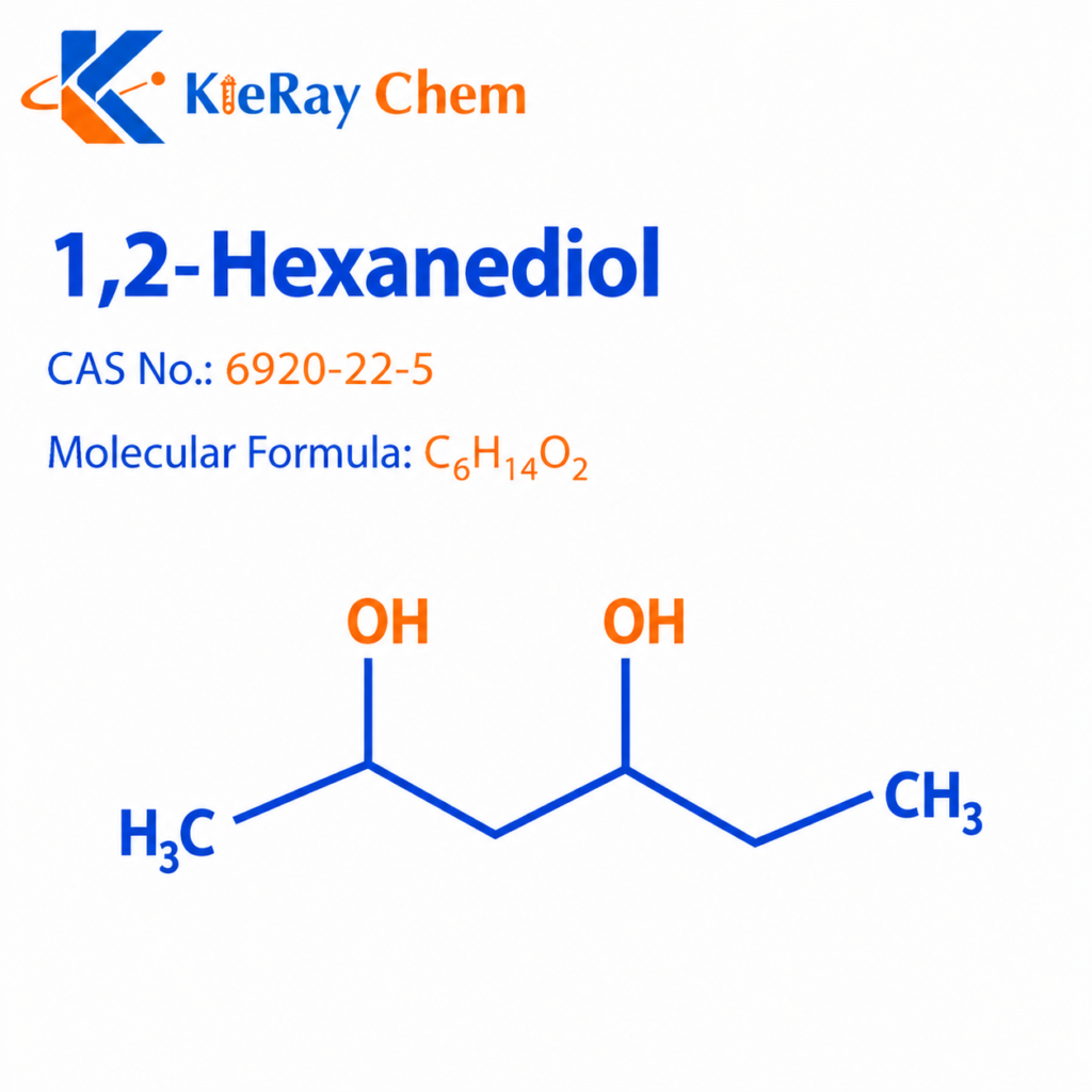 1,2 hexanediol 6920 22 5 structure