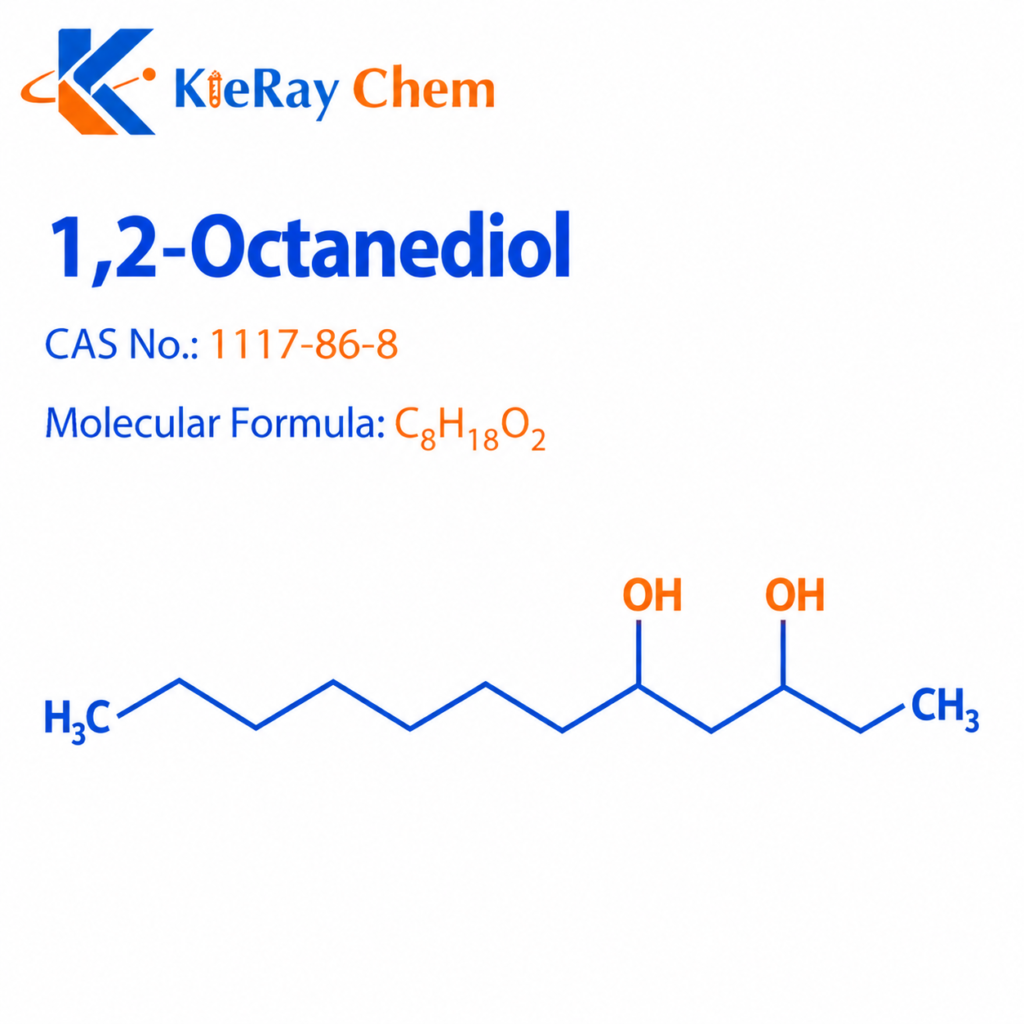1,2 octanediol 1117 86 8 structure