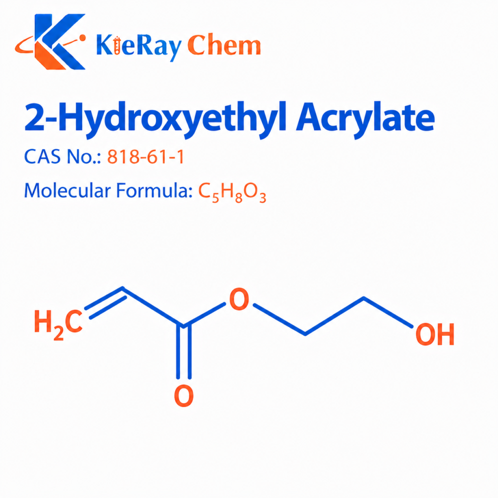 2 hydroxyethyl acrylate 818 61 1 structure