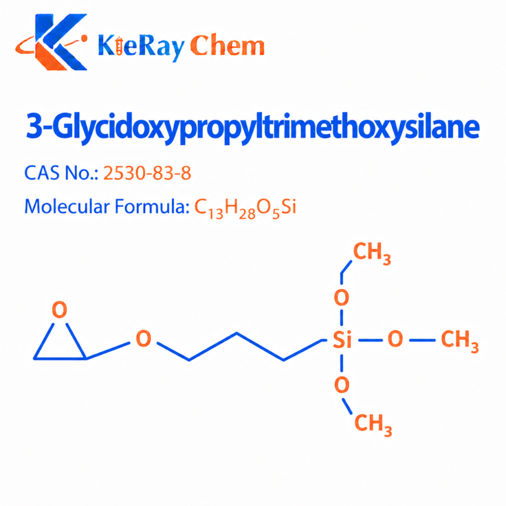 3 glycidoxypropyltrimethoxysilane 2530 83 8 structure