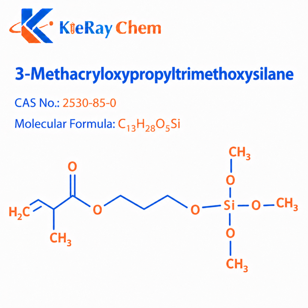 3 methacryloxypropyltrimethoxysilane 2530 85 0 structure