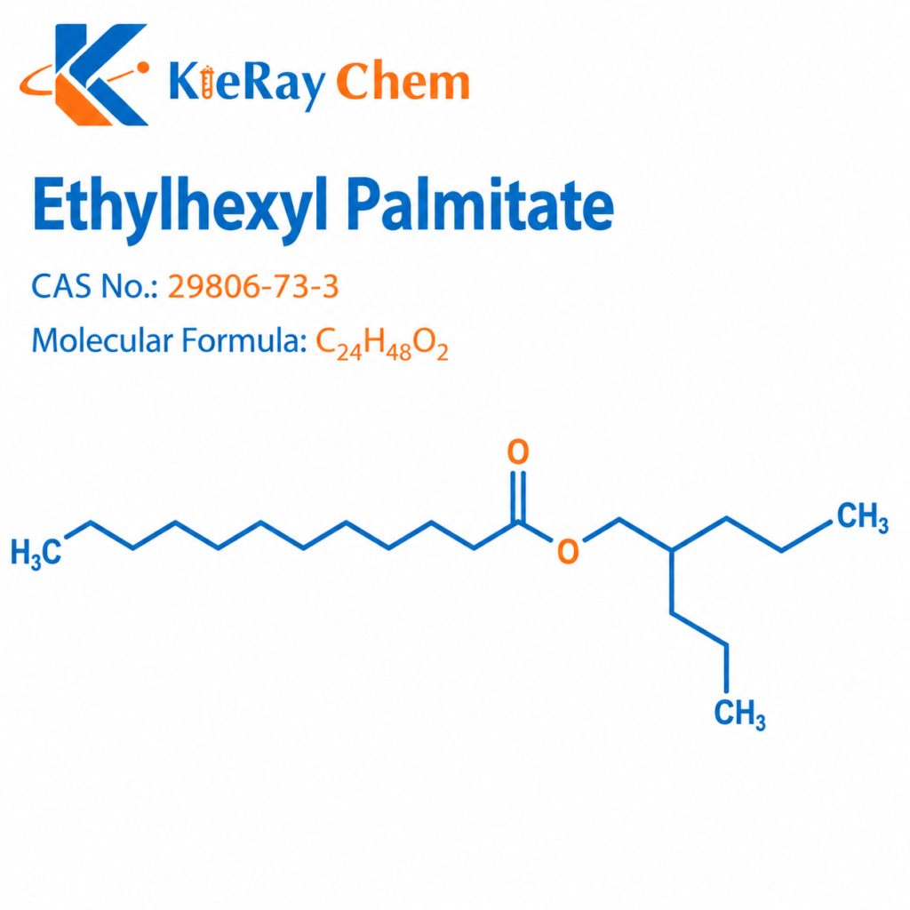 ethylhexyl palmitate 29806 73 3 structure
