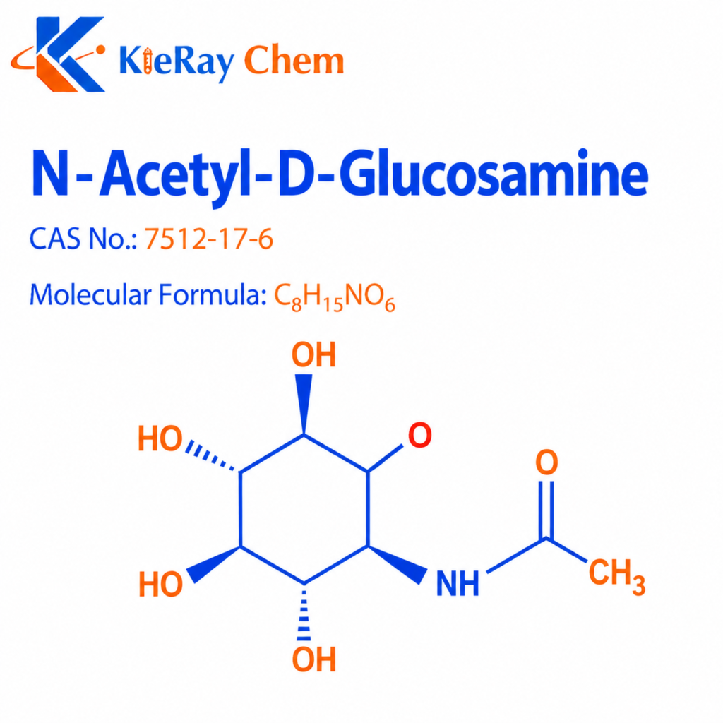 n acetyl d glucosamine 7512 17 6 structure