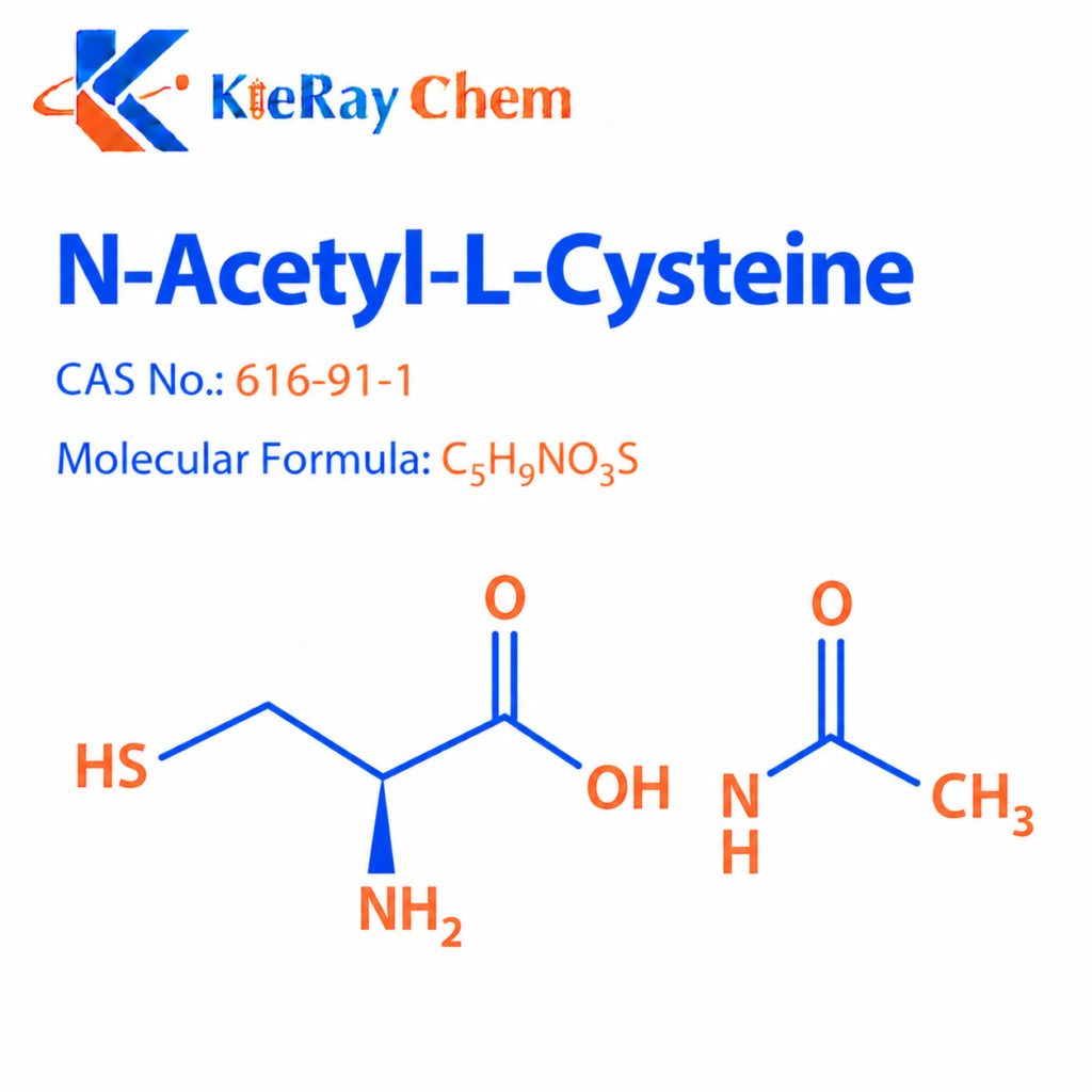 n acetyl l cysteine 616 91 1 structure
