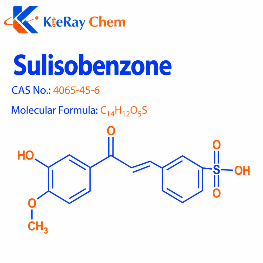 sulisobenzone 4065 45 6 structure