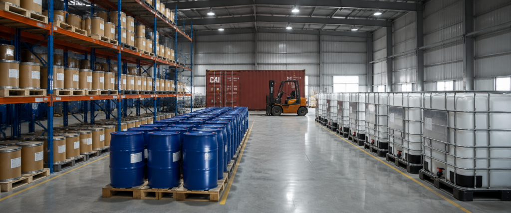kieraychem warehouse logistics