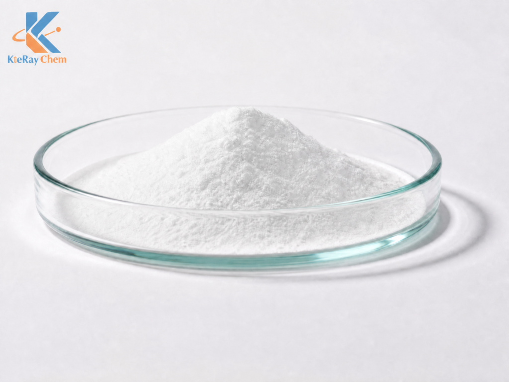 white powder dish with kieray watermark