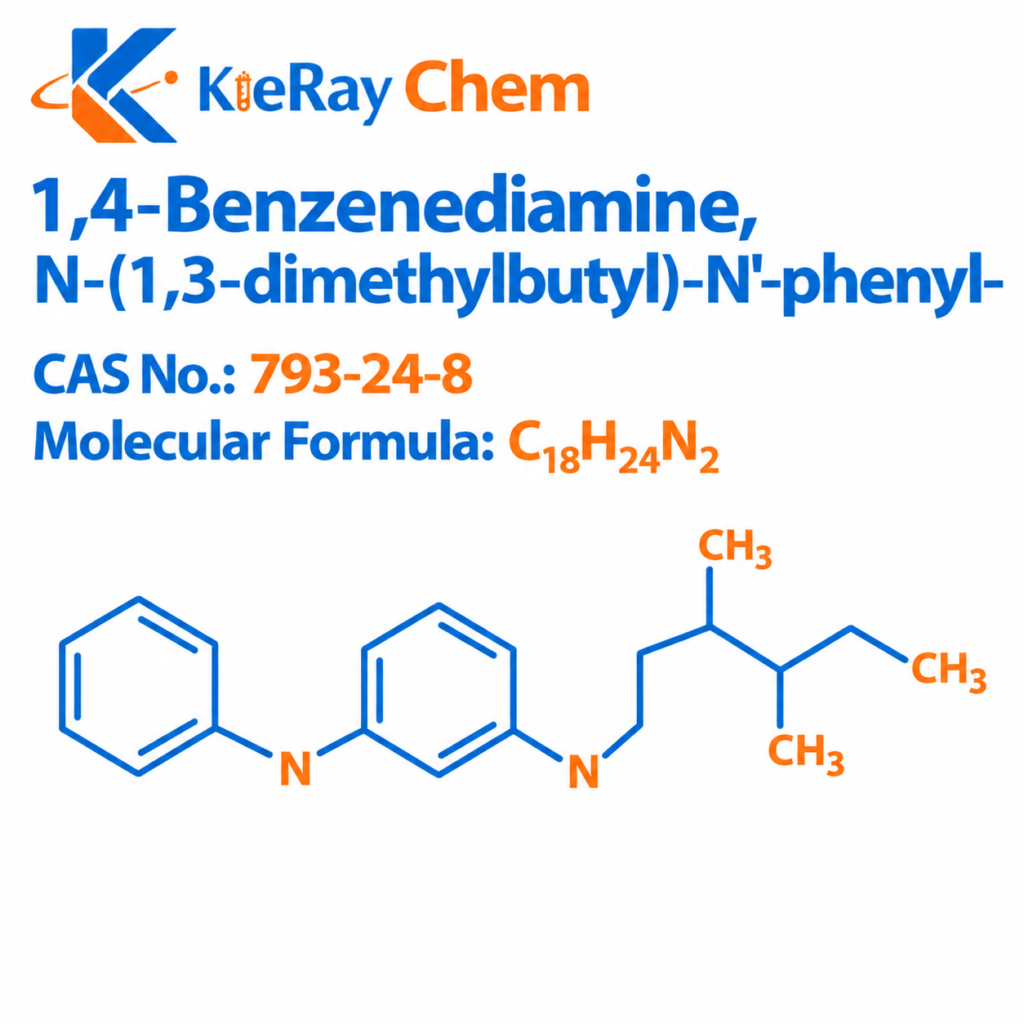 1 4 Benzenediamine N 1 3 Dimethylbutyl N Phenyl 793 24 8 Structure 1024x1024