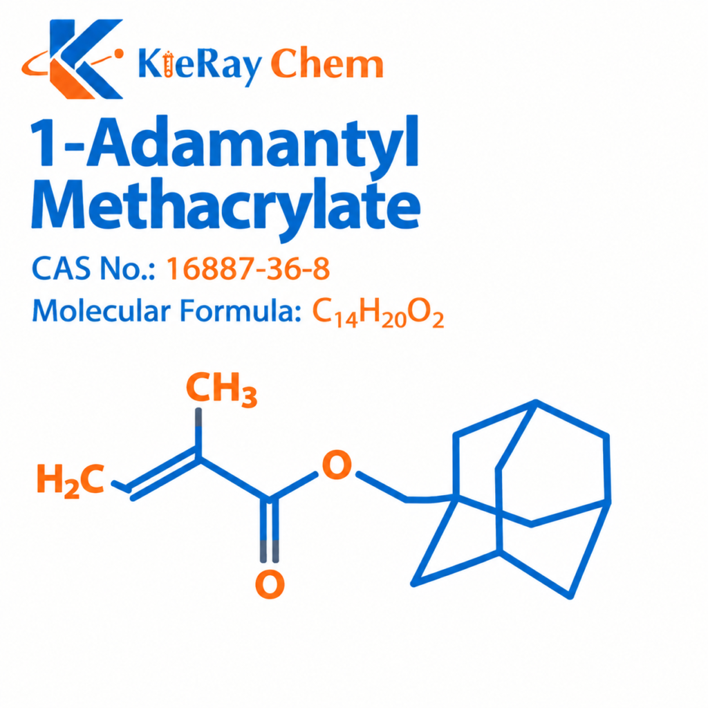 1-Adamantyl Methacrylate 1 Adamantyl Methacrylate 16887 36 8 Structure 1024x1024