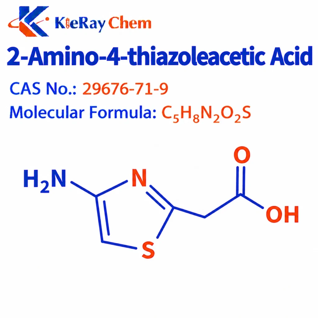 2-Amino-4-thiazoleacetic Acid 2 Amino 4 Thiazoleacetic Acid 29676 71 9 Structure 1024x1024