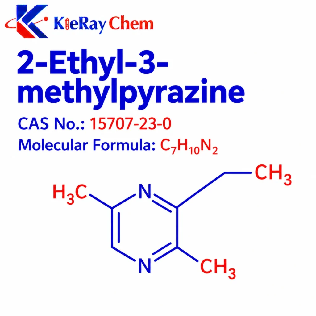 2 Ethyl 3 Methylpyrazine 15707 23 0 Structure 1024x1024