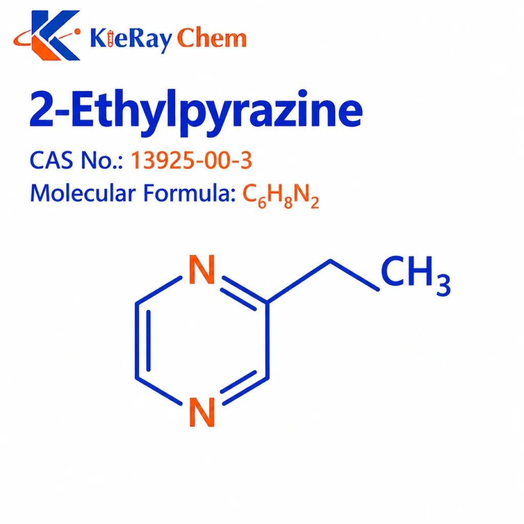 2-Ethylpyrazine 2 Ethylpyrazine 13925 00 3 Structure 1024x1024
