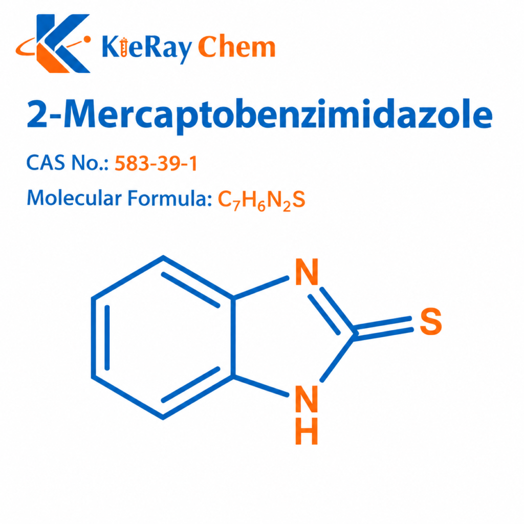 2 Mercaptobenzimidazole 583 39 1 Structure 1024x1024