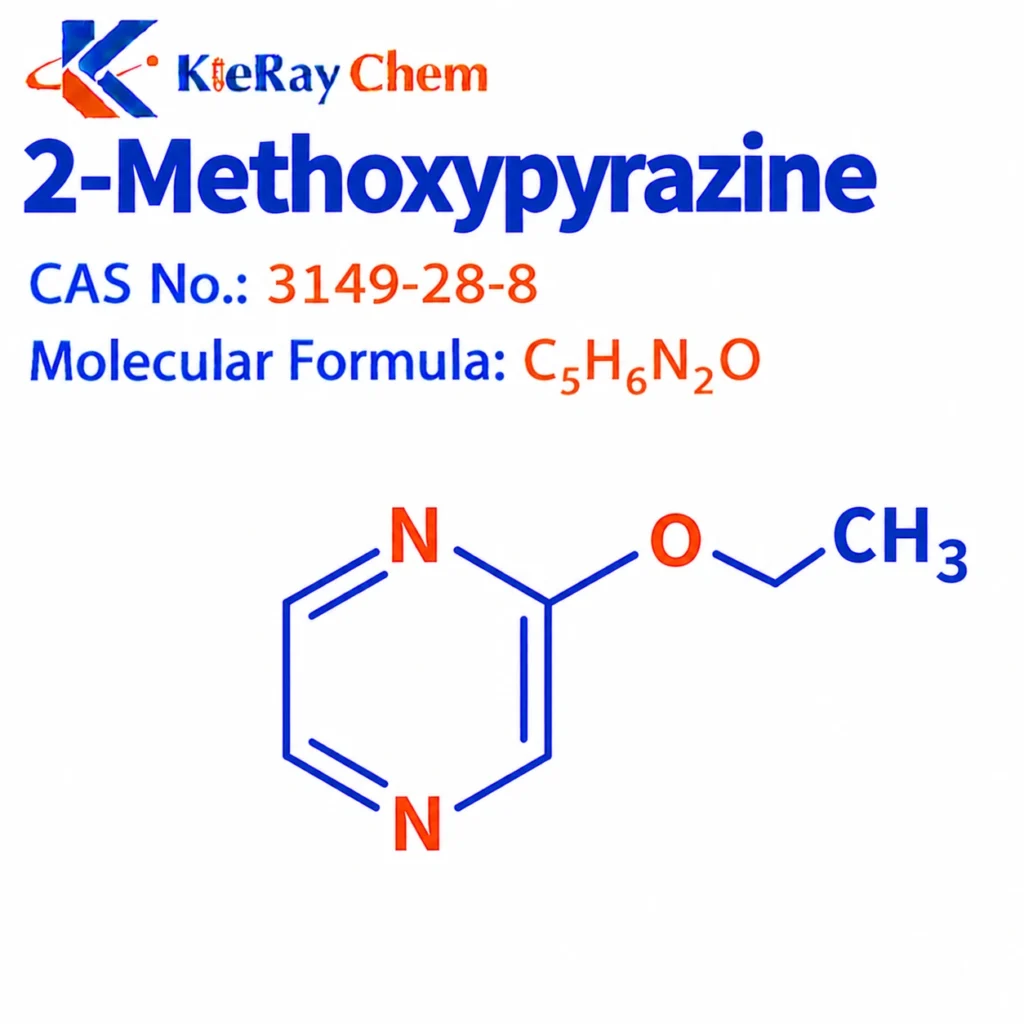 2-Methoxypyrazine 2 Methoxypyrazine 3149 28 8 Structure 1024x1024