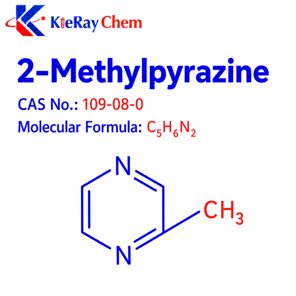 2 Methylpyrazine 109 08 0 Structure 1024x1024