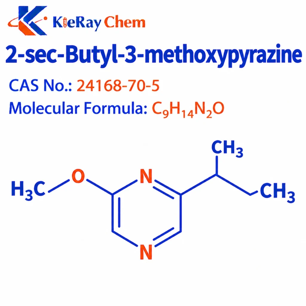 2-sec-Butyl-3-methoxypyrazine 2 Sec Butyl 3 Methoxypyrazine 24168 70 5 Structure 1024x1024