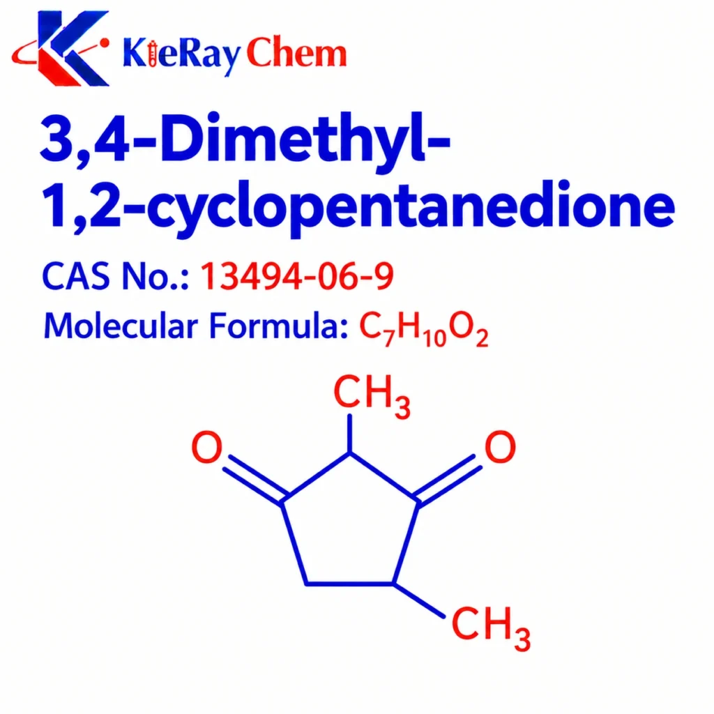 3 4 Dimethyl 1 2 Cyclopentanedione 13494 06 9 Structure 1024x1024