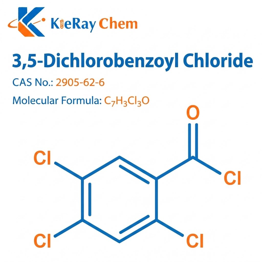 3 5 Dichlorobenzoyl Chloride 2905 62 6 Structure