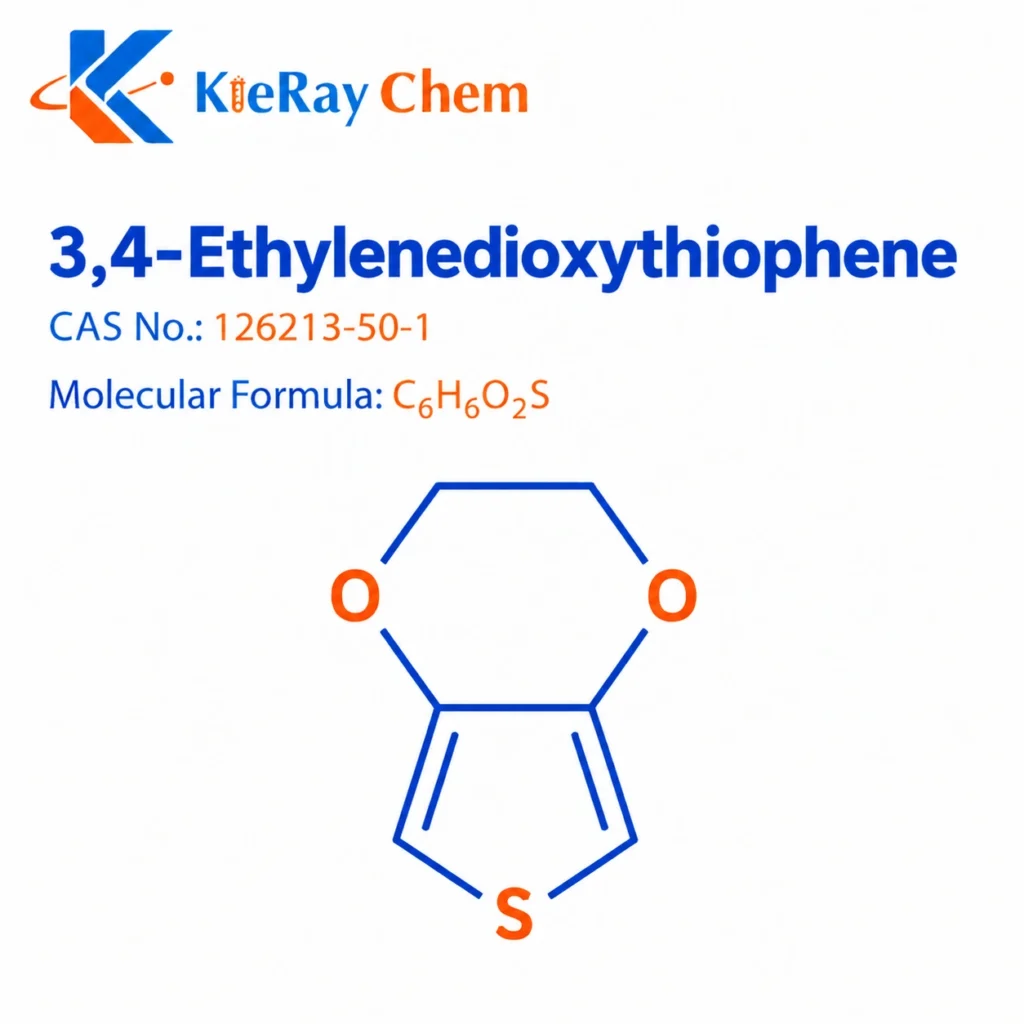 3,4 ethylenedioxythiophene 126213 50 1 structure