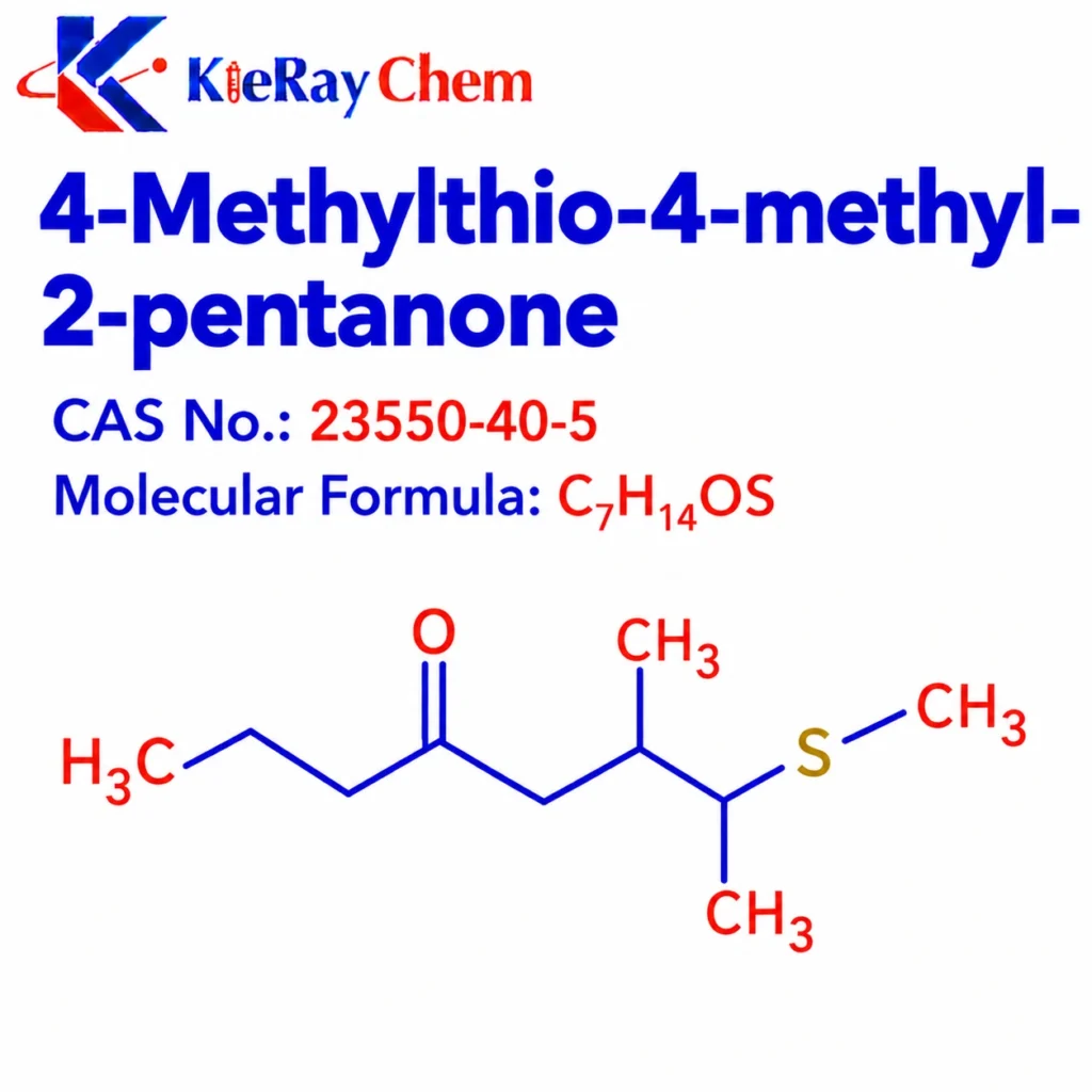 4 Methylthio 4 Methyl 2 Pentanone 23550 40 5 Structure 1024x1024