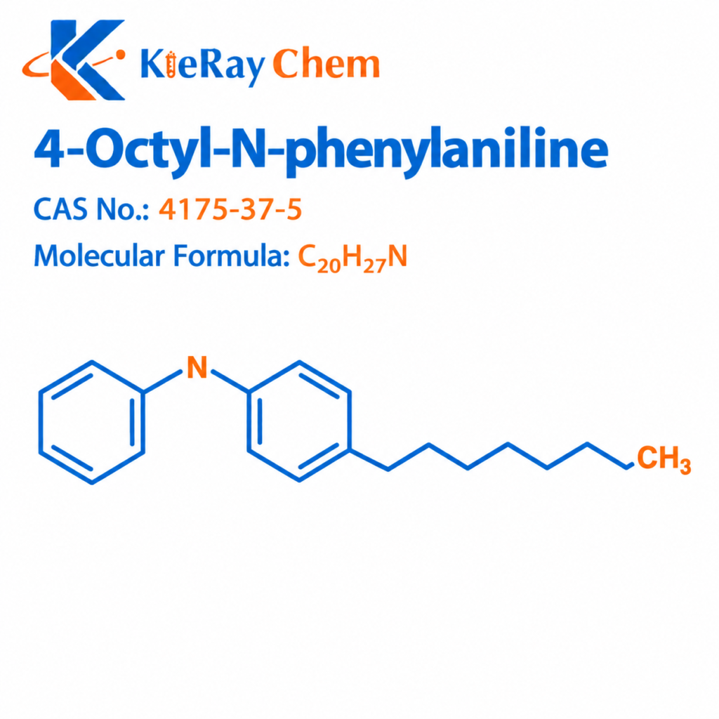 4-Octyl-N-phenylaniline 4 Octyl N Phenylaniline 4175 37 5 Structure 1024x1024