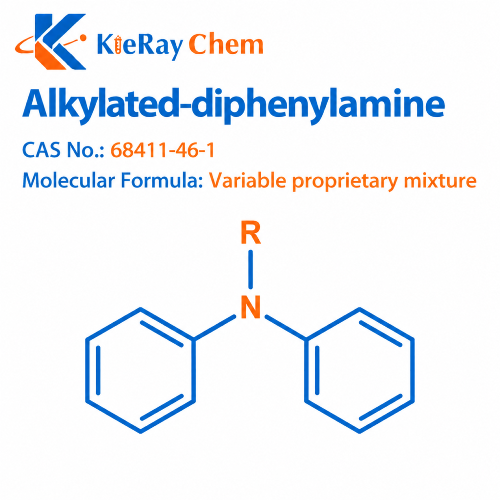 Alkylated Diphenylamine 68411 46 1 Structure 1024x1024