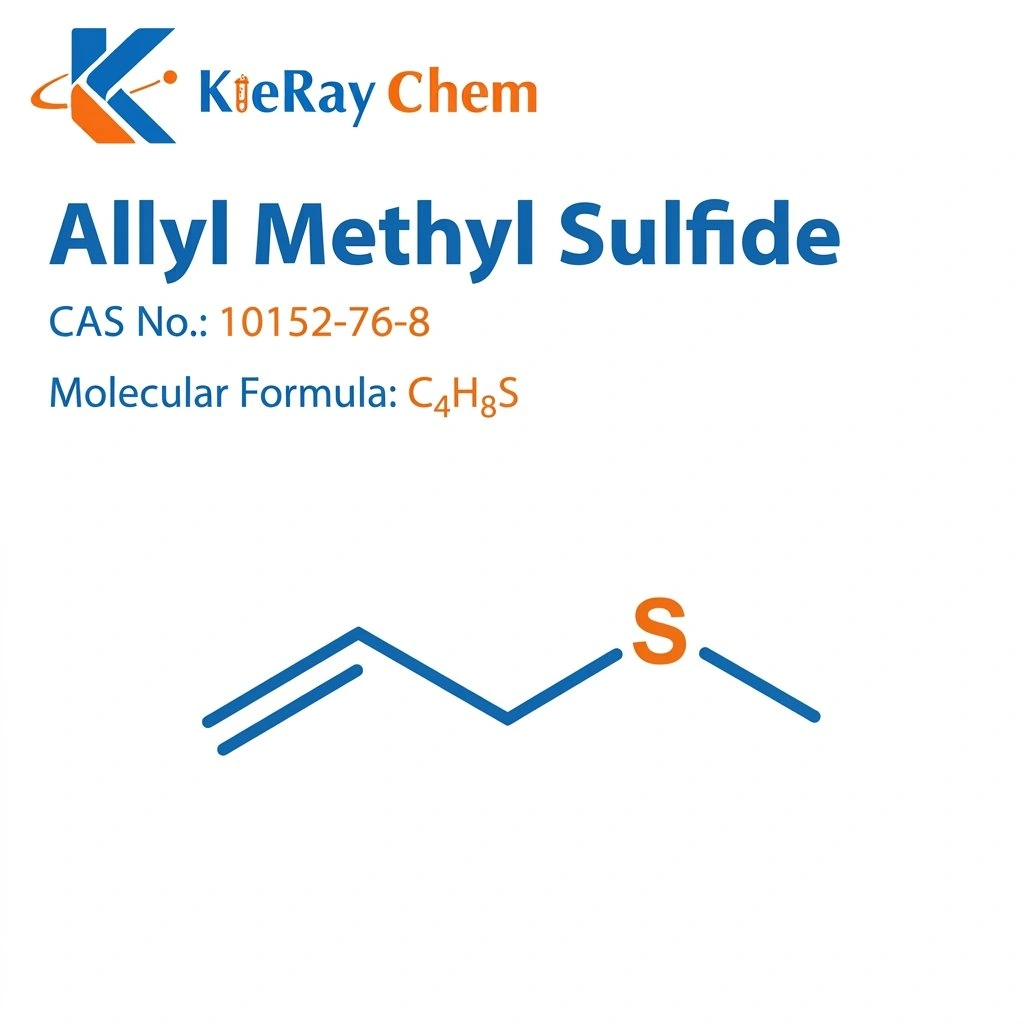 Allyl Methyl Sulfide Allyl Methyl Sulfide 10152 76 8 Structure
