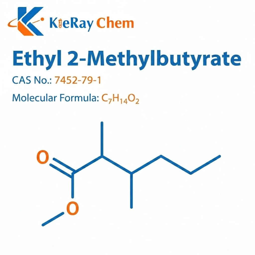 Ethyl 2-Methylbutyrate Ethyl 2 Methylbutyrate 7452 79 1 Structure