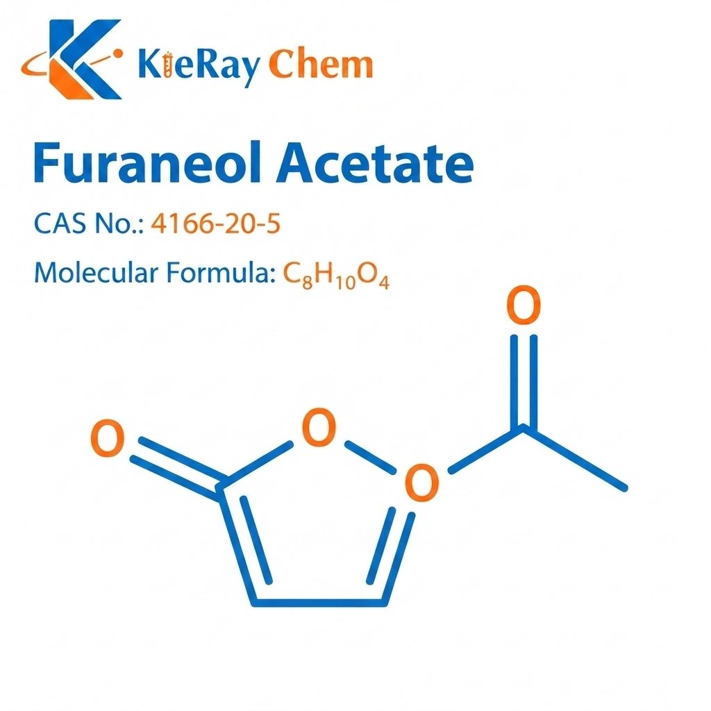 Furaneol Acetate Furaneol Acetate 4166 20 5 Structure