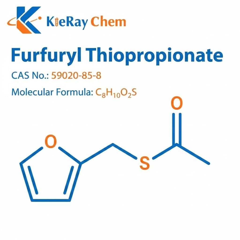 Furfuryl Thiopropionate Furfuryl Thiopropionate 59020 85 8 Structure