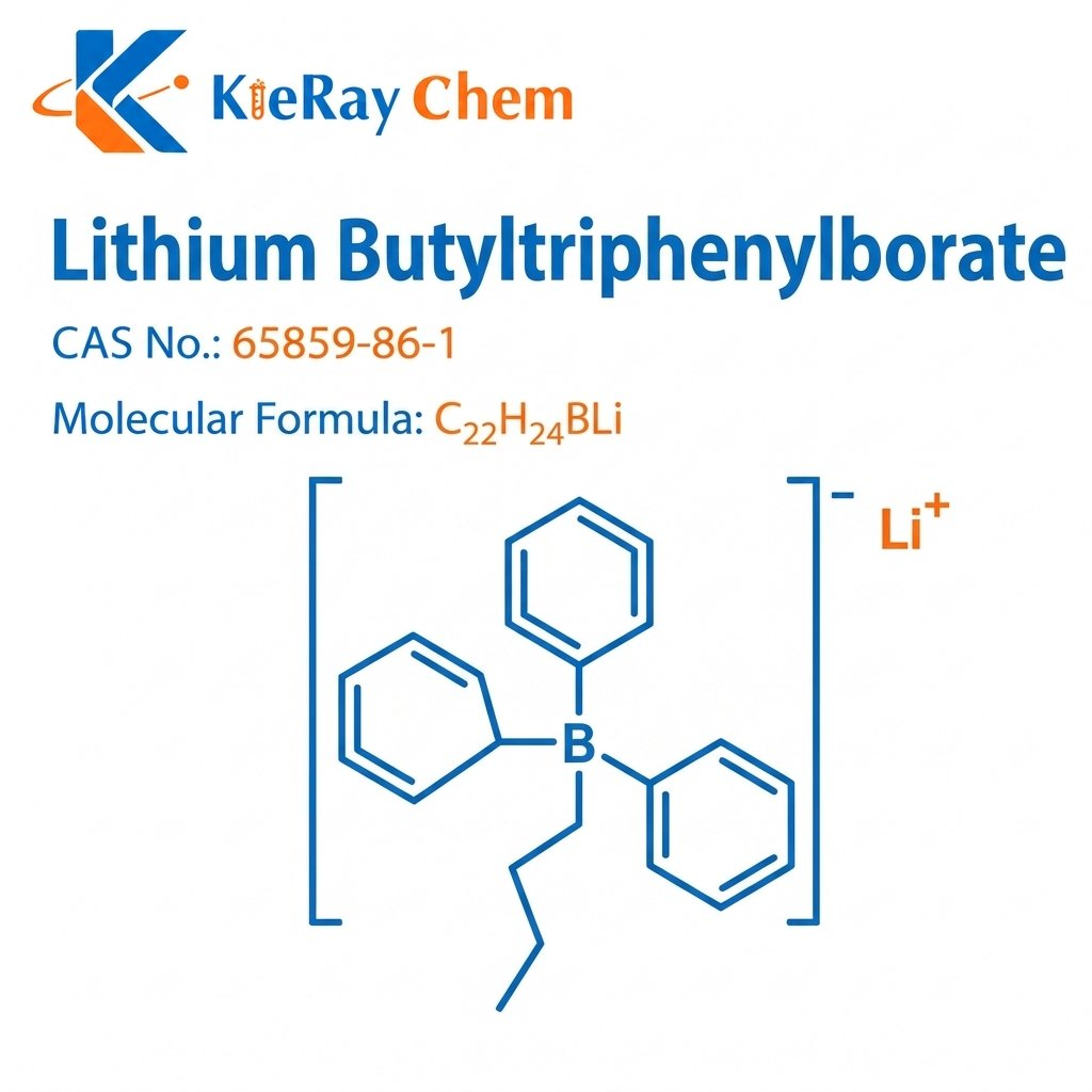 Lithium Butyltriphenylborate 65859 86 1 Structure