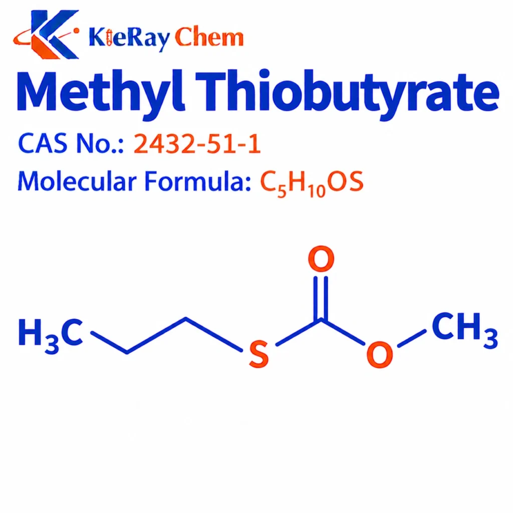 Methyl Thiobutyrate Methyl Thiobutyrate 2432 51 1 Structure 1024x1024