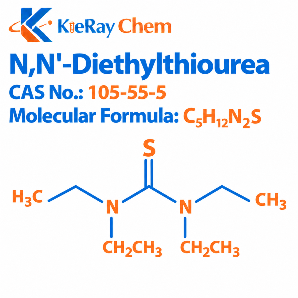N N Diethylthiourea 105 55 5 Structure 1024x1024