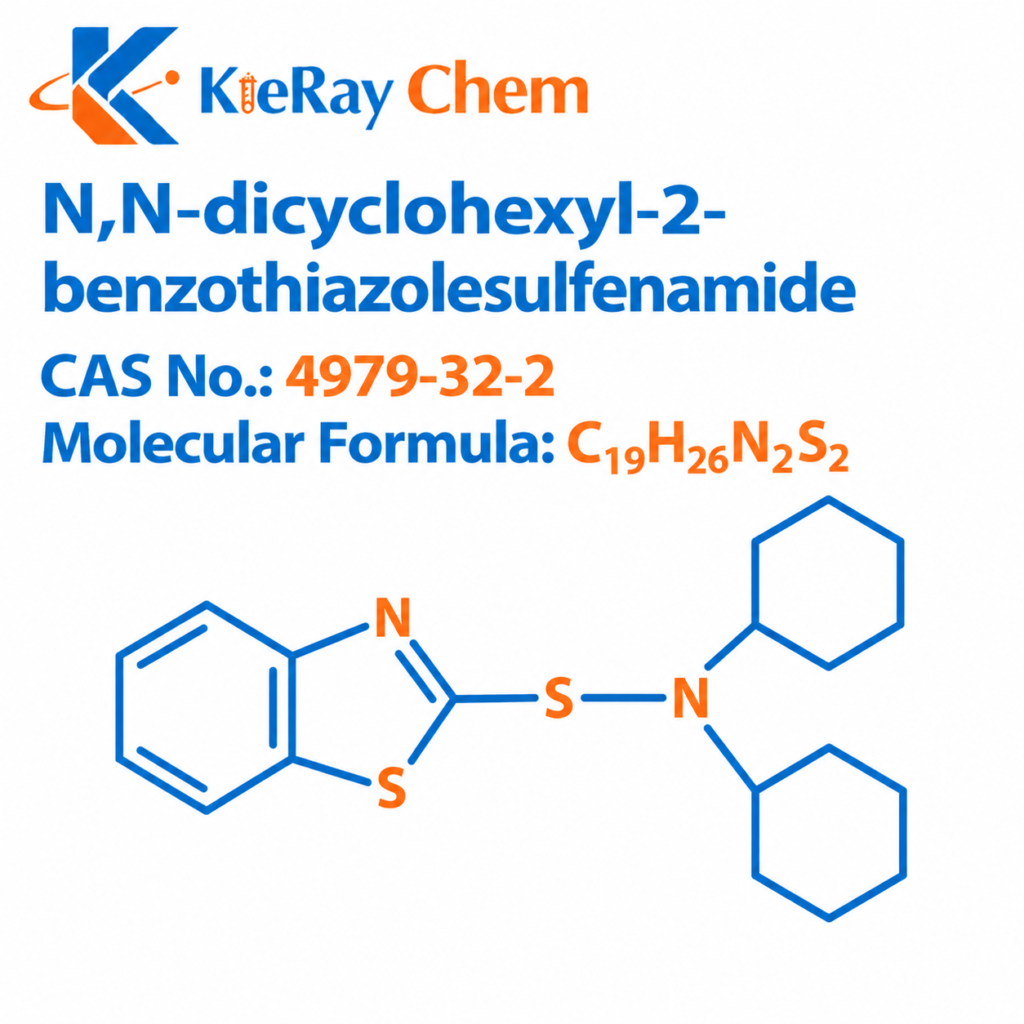 N,N-dicyclohexyl-2-benzothiazolesulfenamide N N Dicyclohexyl 2 Benzothiazolesulfenamide 4979 32 2 Structure 1024x1024