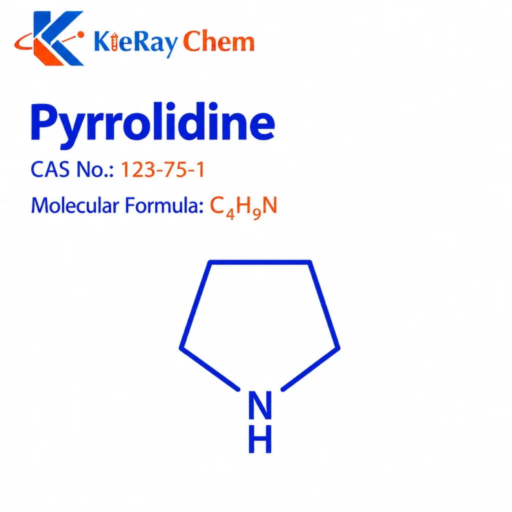 Pyrrolidine Pyrrolidine 123 75 1 Structure 1024x1024