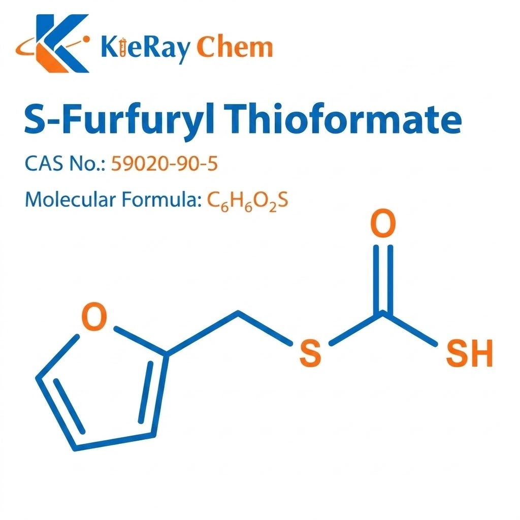 S-Furfuryl Thioformate S Furfuryl Thioformate 59020 90 5 Structure