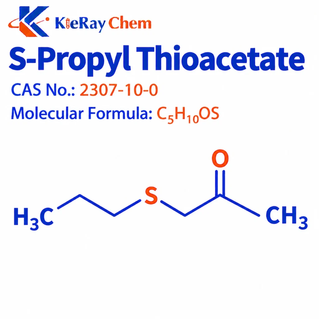 S-Propyl Thioacetate S Propyl Thioacetate 2307 10 0 Structure 1024x1024