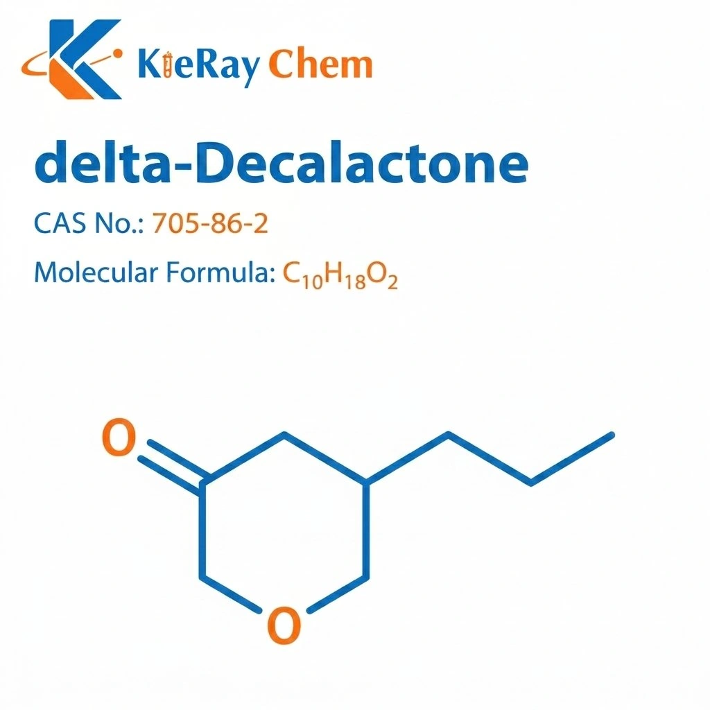 delta-Decalactone Delta Decalactone 705 86 2 Structure
