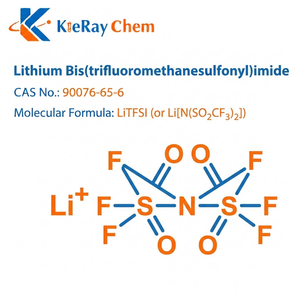 Lithium Bis Trifluoromethanesulfonyl Imide 90076 65 6 Structure