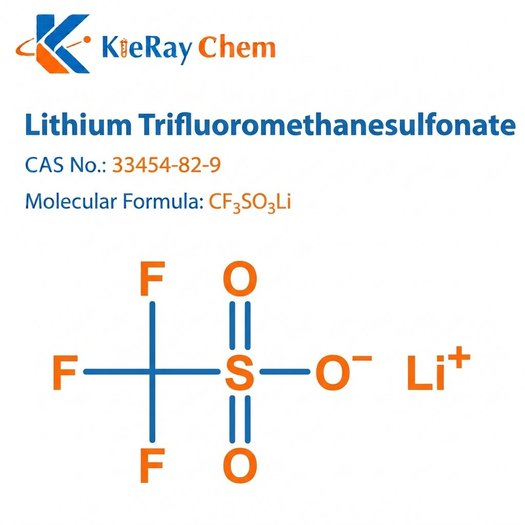 Lithium Trifluoromethanesulfonate 33454 82 9 Structure