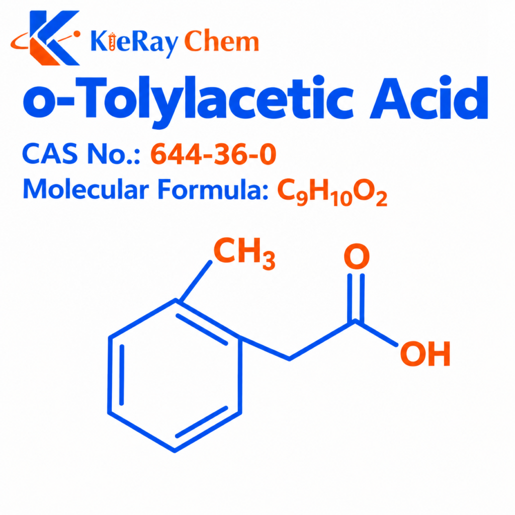 o-Tolylacetic Acid O Tolylacetic Acid 644 36 0 Structure 1024x1024