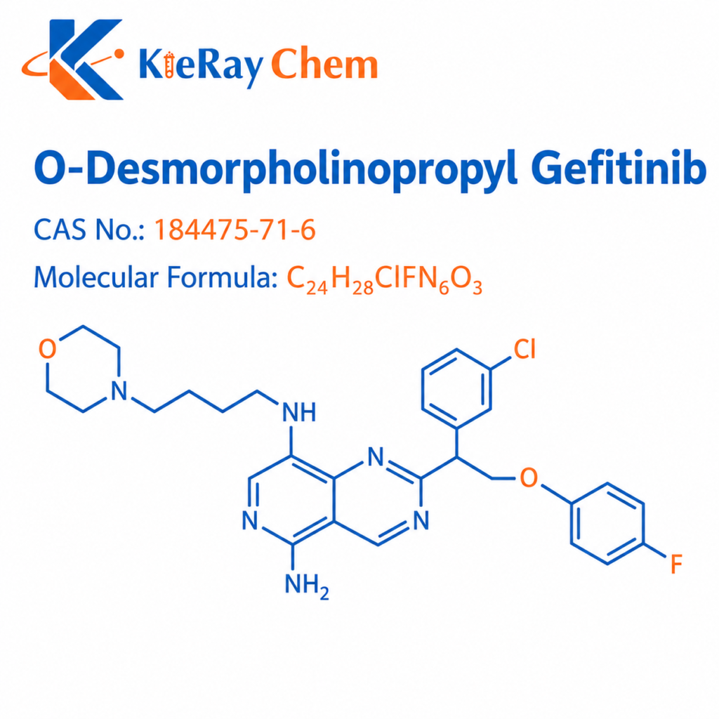 O Desmorpholinopropyl Gefitinib 184475 71 6 Structure 1024x1024