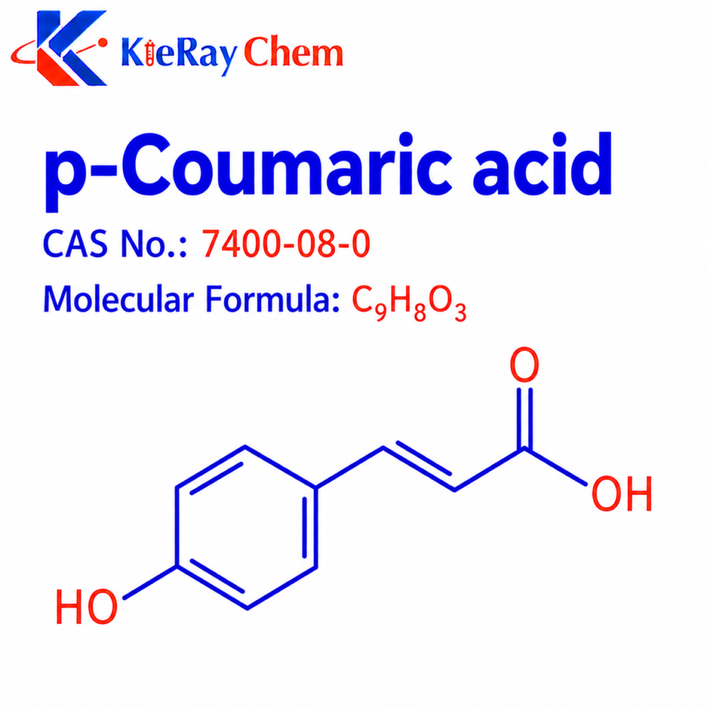 P Coumaric Acid 7400 08 0 Structure 1024x1024