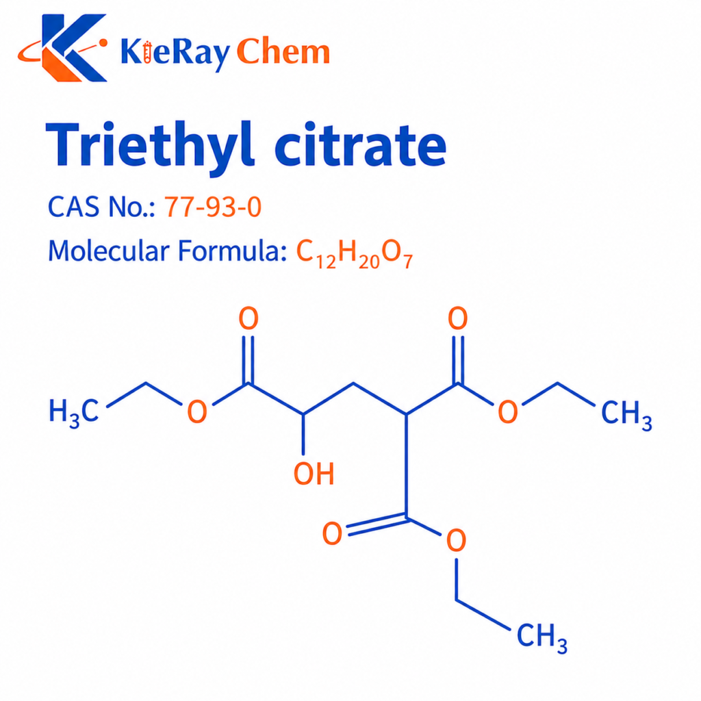 Triethyl Citrate 77 93 0 Structure 1024x1024