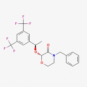 4 Benzyl 2 1 3 5 Bisphenyl Ethoxy Morpholin 3 One 287930 75 0 Structure