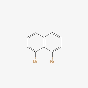 1,8-Dibromonaphthalene 18 Dibromonaphthalene 17135 74 9 Structure