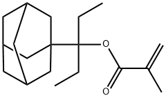 2 1 adamantyl ethyl methacrylate 325991 24 0 structure