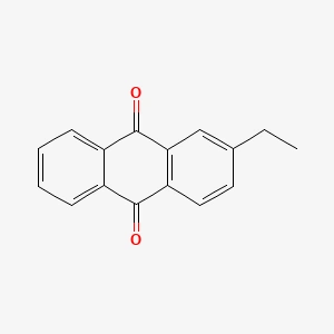 2-Ethylanthraquinone 2 Ethylanthraquinone 84 51 5 Structure