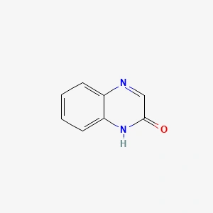 2-Quinoxalinol 2 Quinoxalinol 1196 57 2 Structure