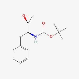 2R 3S 1 2 Epoxy 3 Boc Amino 4 Phenylbutane 98760 08 8 Structure